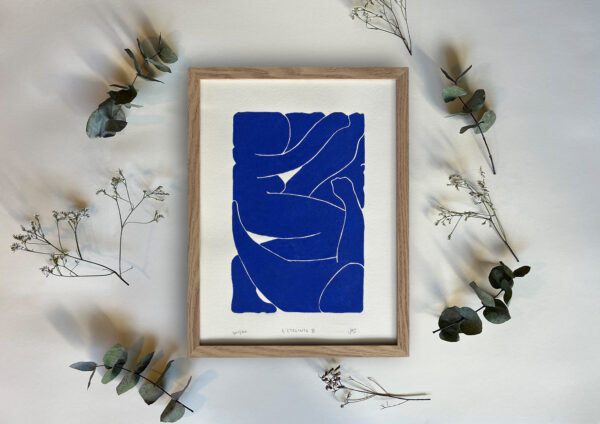 L'Étreinte 3 - 30 x 40 cm