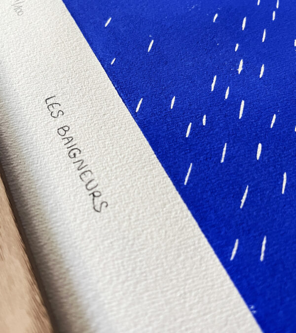 Les baigneurs - 30 x 40 cm – Image 3