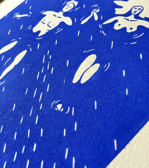 Les baigneurs - 30 x 40 cm – Image 2