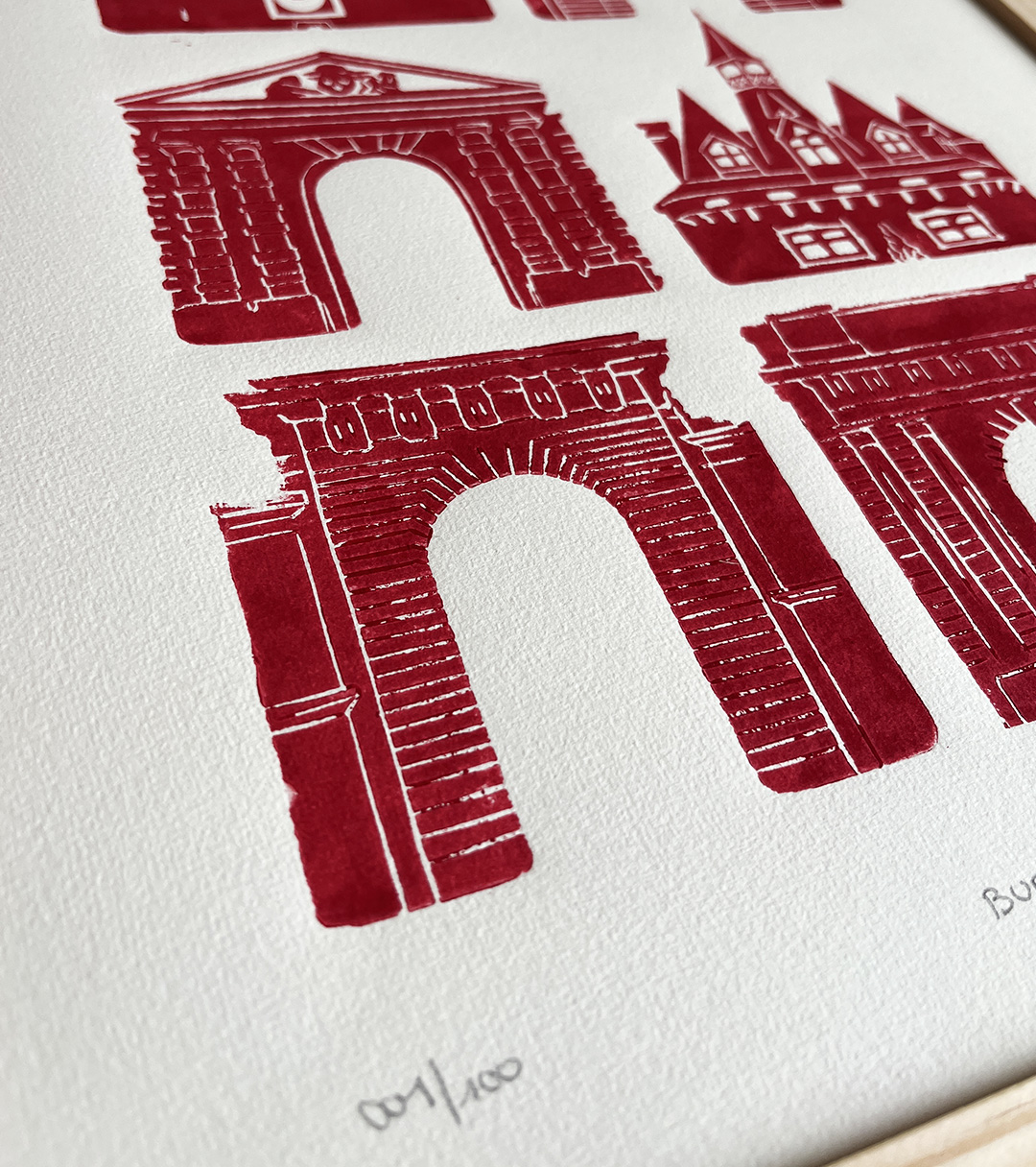 Burdigala - 30 x 40 cm – Image 2