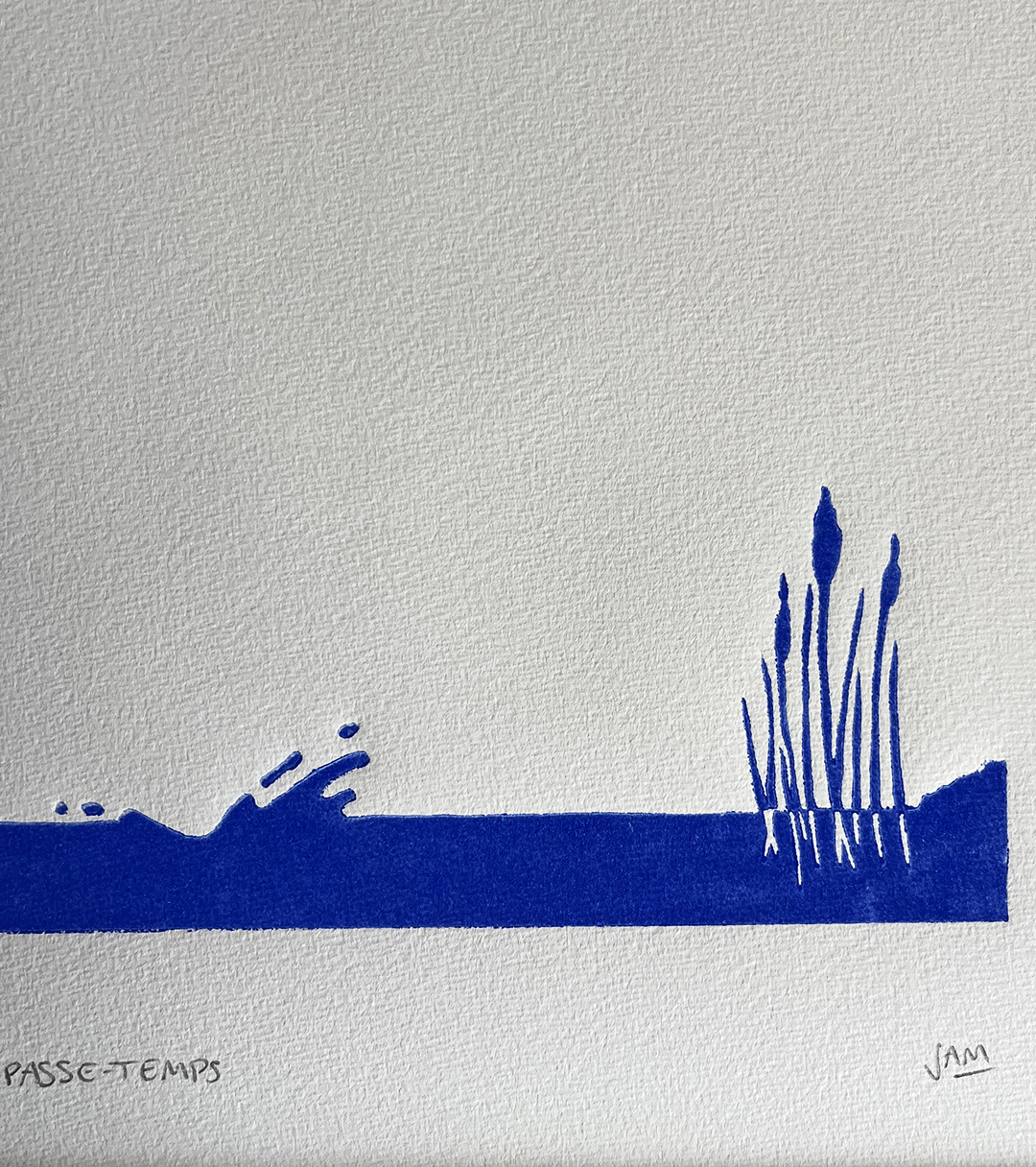 Le passe-temps - 30 x 40 cm – Image 2