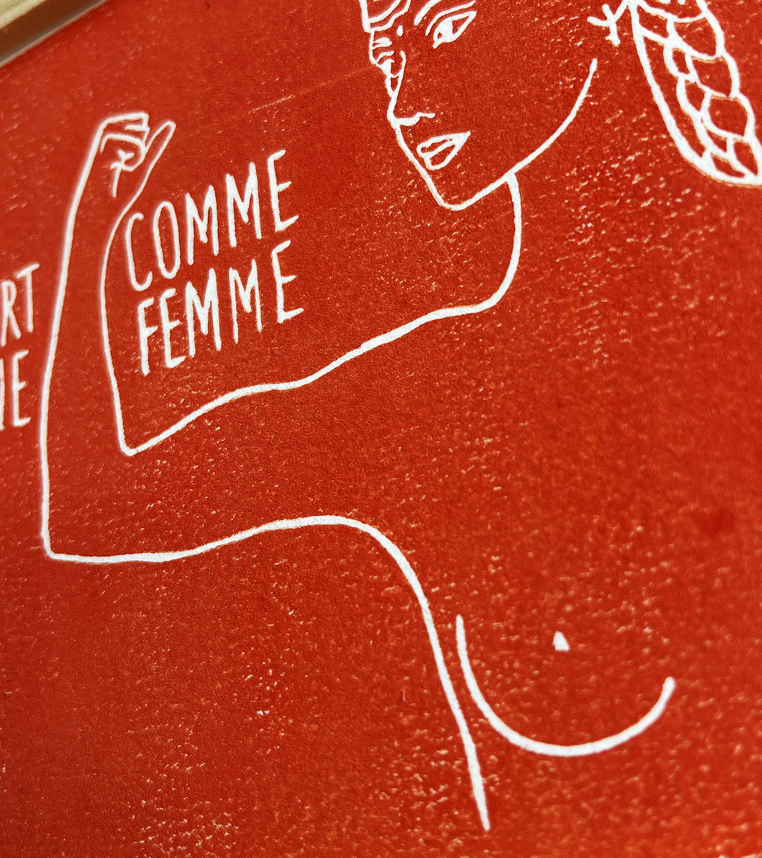 Fort comme une femme 3 - 13 x 18 cm – Image 2