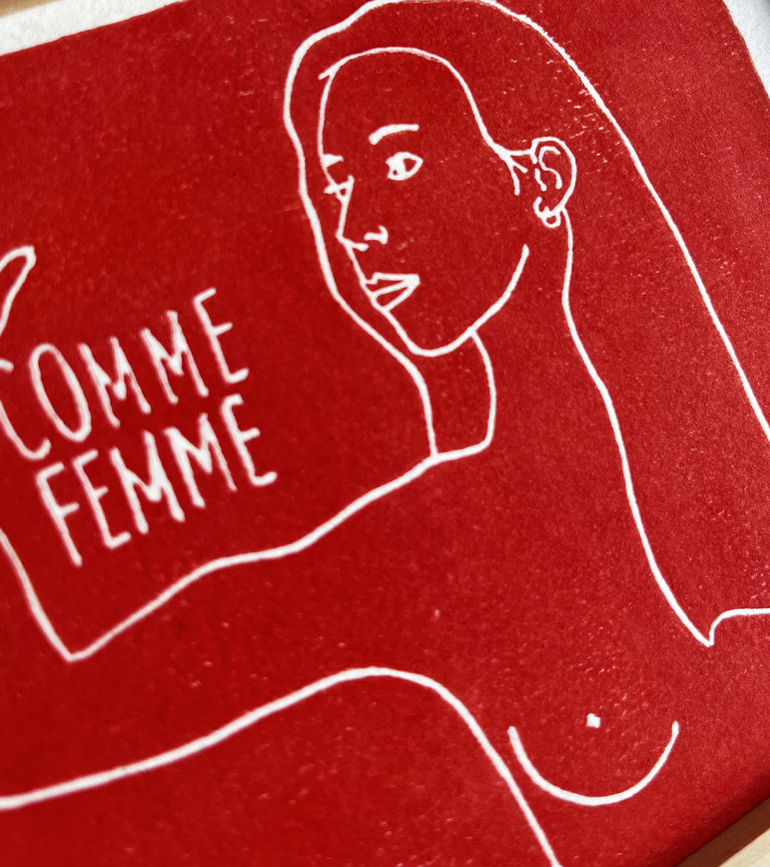 Fort comme une femme 1 - 13 x 18 cm – Image 2