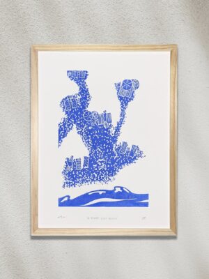 Le temps s'est arrêté - 30 x 40 cm