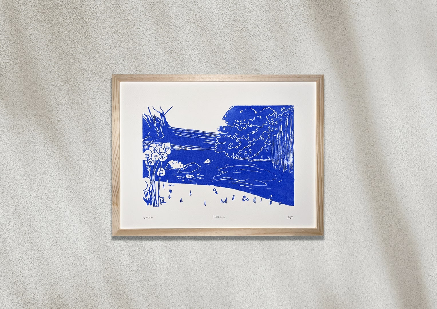 Ophelia - 30 x 40 cm