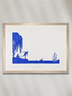 Le passe-temps - 30 x 40 cm