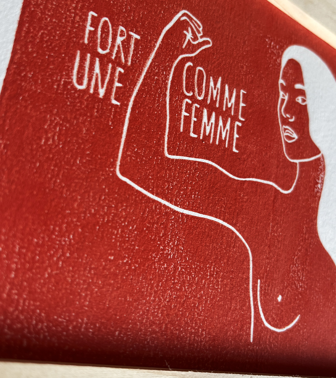 Fort comme une femme 2 - 13 x 18 cm – Image 2