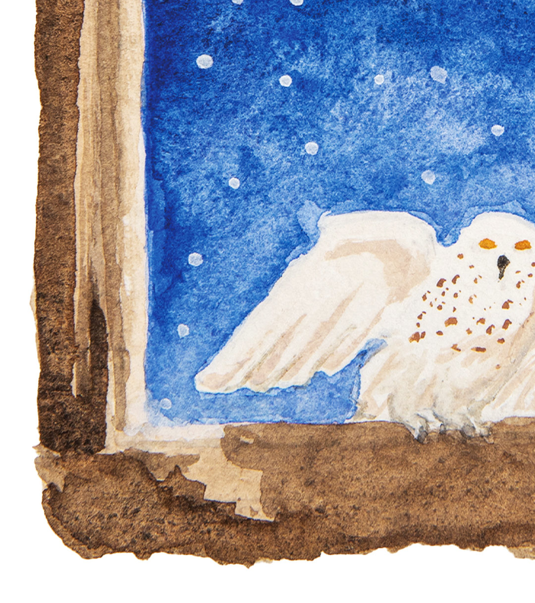 Chouette - 15 x 20 cm – Image 2